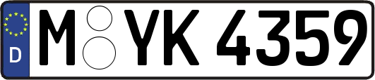 M-YK4359