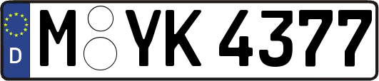 M-YK4377