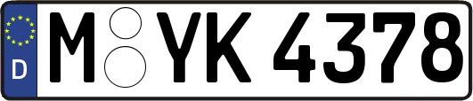 M-YK4378
