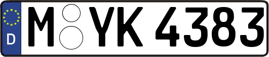 M-YK4383