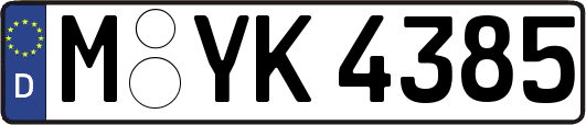 M-YK4385