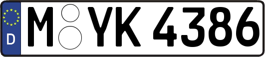 M-YK4386