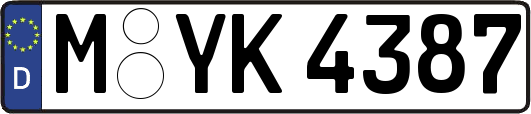 M-YK4387