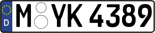M-YK4389
