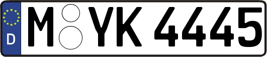 M-YK4445