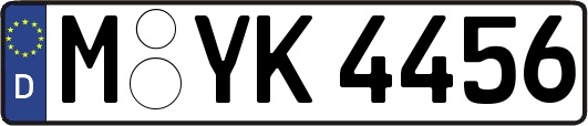 M-YK4456