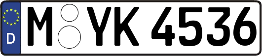 M-YK4536