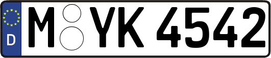 M-YK4542