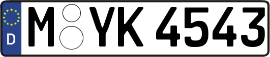 M-YK4543