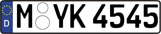 M-YK4545