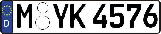 M-YK4576