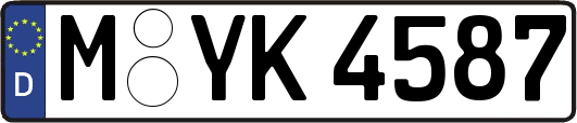 M-YK4587