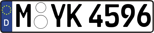 M-YK4596