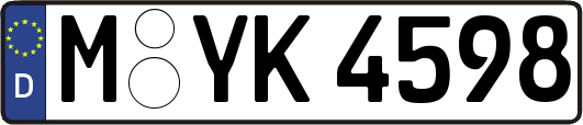 M-YK4598