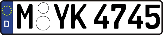 M-YK4745
