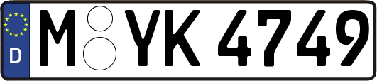 M-YK4749