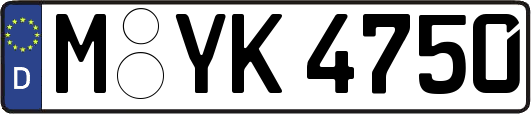 M-YK4750