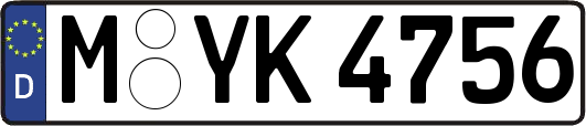 M-YK4756