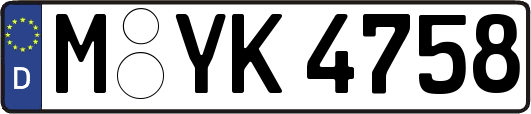 M-YK4758