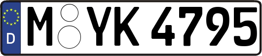 M-YK4795