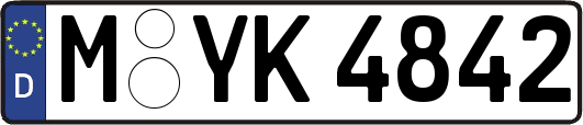 M-YK4842