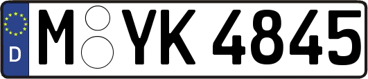 M-YK4845
