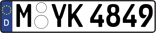 M-YK4849