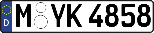 M-YK4858