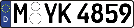 M-YK4859