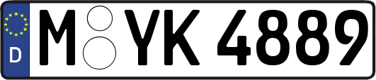 M-YK4889
