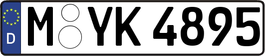 M-YK4895