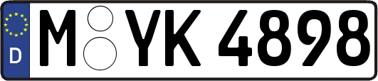 M-YK4898