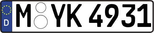 M-YK4931