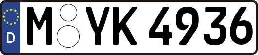 M-YK4936