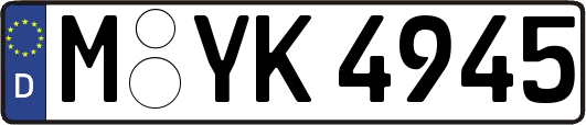 M-YK4945
