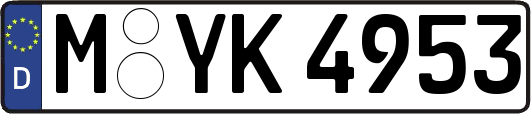 M-YK4953