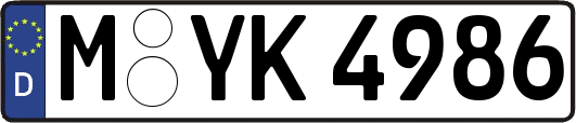 M-YK4986