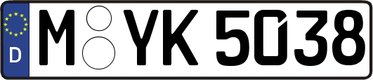 M-YK5038
