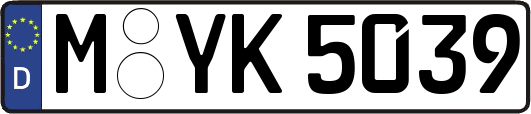 M-YK5039
