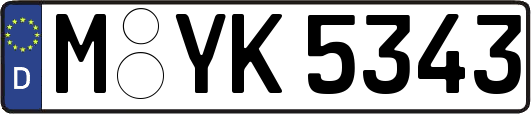 M-YK5343