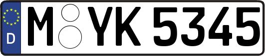 M-YK5345