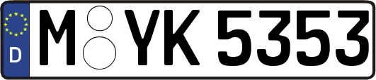 M-YK5353