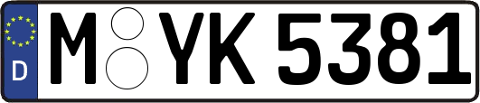 M-YK5381