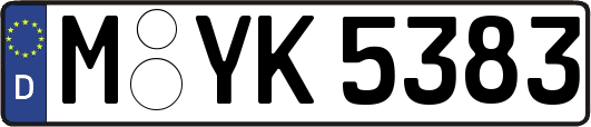 M-YK5383
