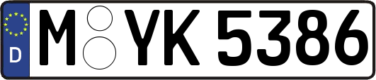 M-YK5386