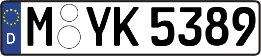 M-YK5389