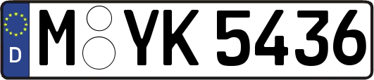 M-YK5436
