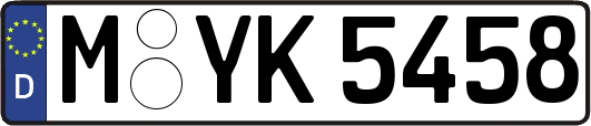 M-YK5458
