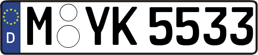 M-YK5533