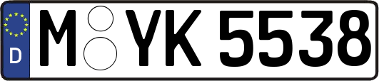 M-YK5538